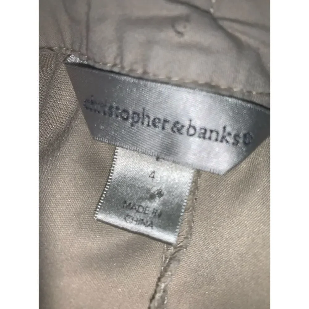 Vintage 90’s Y2K Khaki Cargo Skort Size 4‎